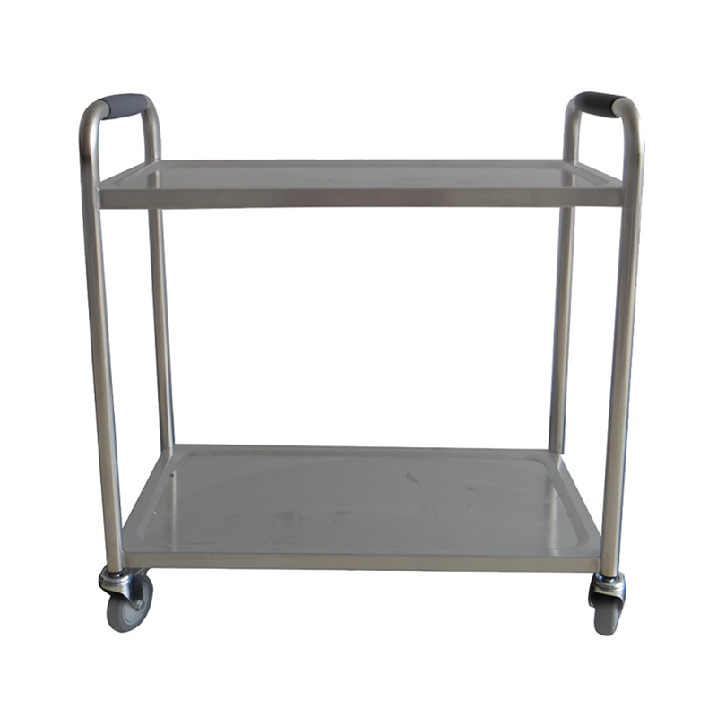 Carru di serviziu di alimentazione à 2 strati (1)